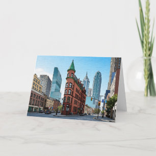 Carte Aquarelle de l'édifice Gooderham de Toronto