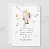 Carte aquarelle de Rio Destination Wedding (Devant)