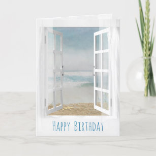 Cartes Bord Mer D Anniversaire Zazzle Be