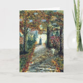 Carte Aquarelle de Symapthy peignant l (Devant)