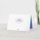 Carte aquarelle design pour 60e anniversaire (Dos)