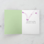 Carte Aquarelle Doodle Flowers (Intérieur)