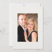 Carte aquarelle du mariage photo de destination à  (Dos)