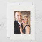 Carte aquarelle du Mexique mariage photo de destin (Dos)