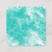 Carte Aquarelle Faite À La Main Avec Amour (Dos)