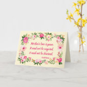 Carte Aquarelle Floral Fête des Mères (Fleur jaune)