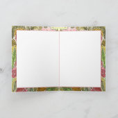 Carte Aquarelle Floral Kinding et Merci de signature (Intérieur)