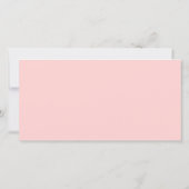 Carte Aquarelle Floral Rose Gold Certificat cadeau (Dos)