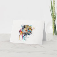 Aquarelle Jaguar