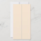 Carte Aquarelle Machine à écrire Funny Livre Citation Si (Dos)