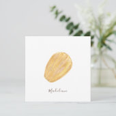 Carte Aquarelle Madeleine (Debout devant)