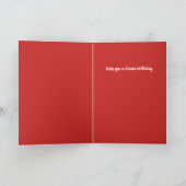 Carte Aquarelle magnifique arc-en-ciel attrape rêve (Intérieur)