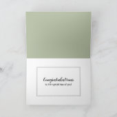 Carte Aquarelle Mariage Vin et Ivy (Intérieur)