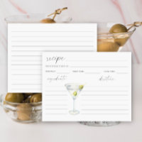 aquarelle martini sec recette nuptiale
