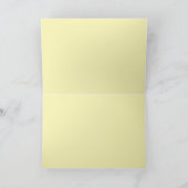 Carte aquarelle Merci Pansy Violet (Intérieur)