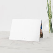 Carte Aquarelle Moderne Arc-en-Ciel Merci Professeur (Dos)