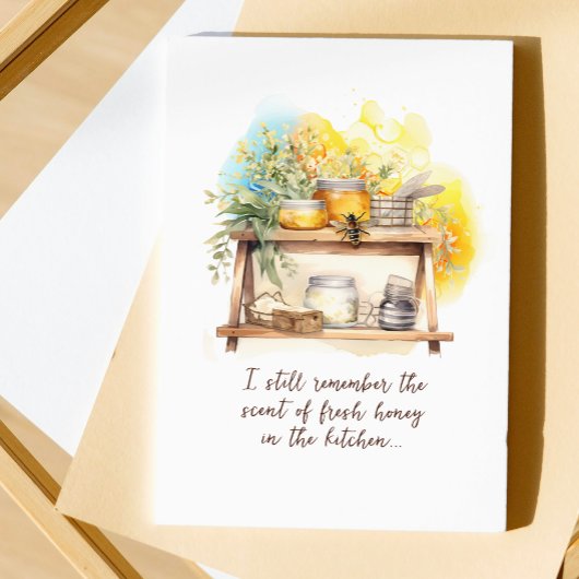 Carte Aquarelle moderne tendance Elégant Joyeux Jour des