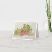 Carte Aquarelle originale (Devant)