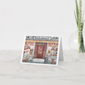 Carte aquarelle pour la Saint-Valentin pour la bou (Devant)