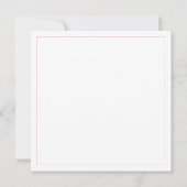 Carte Aquarelle rose Coeur Gem Love Note Romantique (Dos)