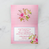 Carte Aquarelle rose florale se débrouiller rapidement a (Intérieur)