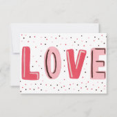 Carte Aquarelle Saint-Valentin (Devant)