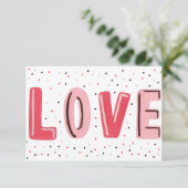 Carte Aquarelle Saint-Valentin (Debout devant)