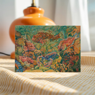 Carte Aquarium Theo van Rysselberghe