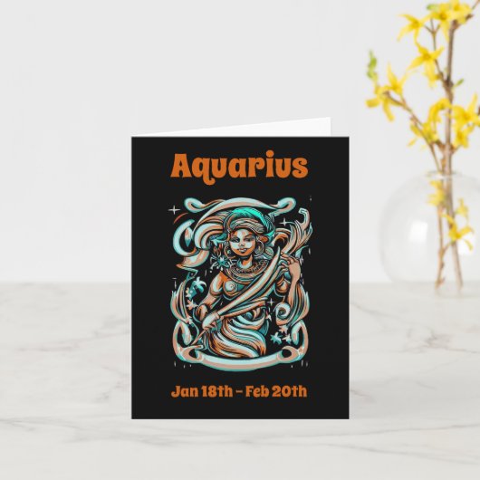 Carte Aquarius (Fleur jaune)