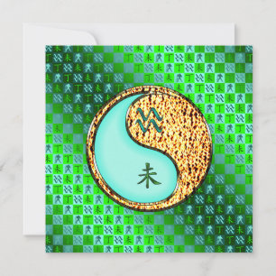 Carte Aquarius & Chèvre de feu