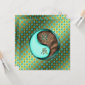 Carte Aquarius & Earth Dragon (Devant/Arrière en situation)