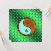 Carte Aquarius et chèvre du bois (Devant/Arrière en situation)