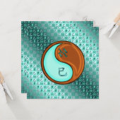 Carte Aquarius et Serpent à bois (Devant/Arrière en situation)