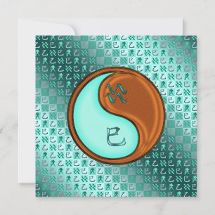 Carte Aquarius et Serpent à bois