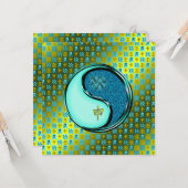 Carte Aquarius et singe de l'eau (Devant/Arrière en situation)