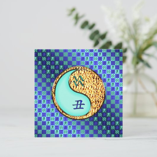 Carte Aquarius & Fire Ox (Debout devant)