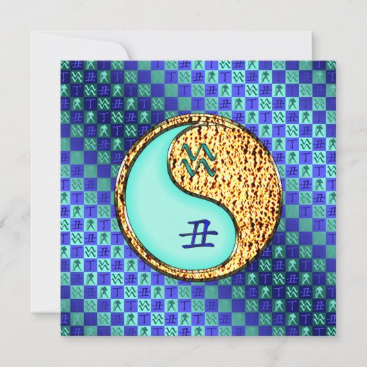 Carte Aquarius & Fire Ox (Devant)