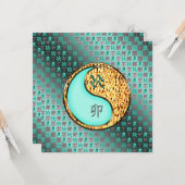 Carte Aquarius & Fire Rabbit (Devant/Arrière en situation)