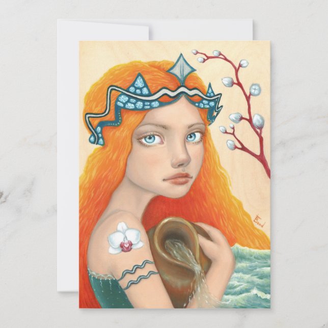 Carte Aquarius Girl (Devant)