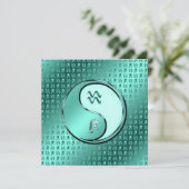 Carte Aquarius le porteur d'eau (Debout devant)