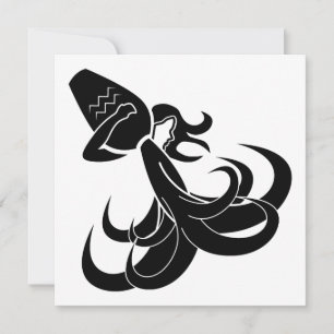 Carte aquarius porteur d'eau astrologie horoscope zodiac