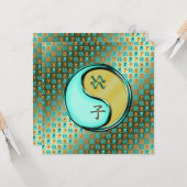 Carte Aquarius & Rat Métal (Devant/Arrière en situation)