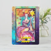 CARTE AQUARIUS, STAR TAROT ASTROLOGIE ZODIAC VOITURE D'A (Debout devant)