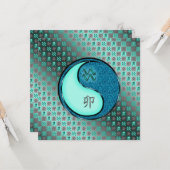 Carte Aquarius & Water Rabbit (Devant/Arrière en situation)