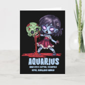 Carte Aquarius Zombie (Devant)