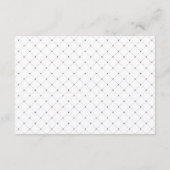 Carte Arabesque | Champagne satiné (Dos)