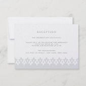 Carte Arabesque | Perle d'argent (Devant)