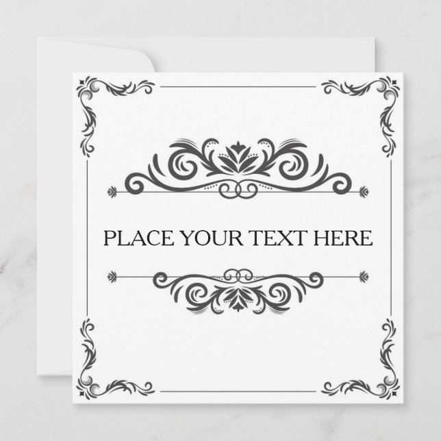 Carte Arabesques (Devant)