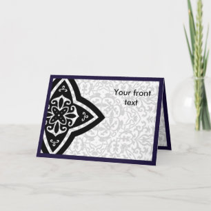 Carte Arabic oriental greeting card