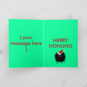 Carte Araignée de Noël (Intérieur)